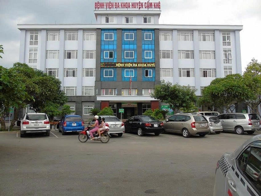 Bệnh viện Đa khoa huyện Cẩm Khê, tỉnh Phú Thọ.