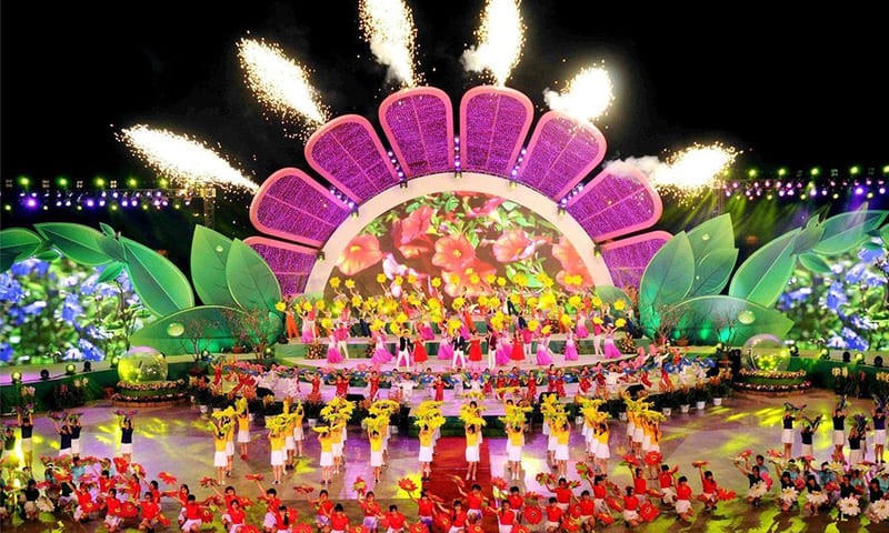 Festival hoa Đà Lạt lần thứ X năm 2024. (Ảnh: Mia.vn)