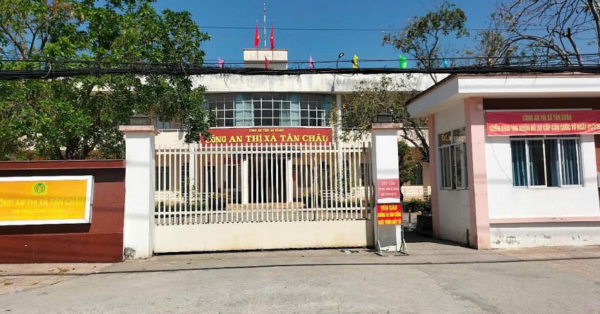 Công an Thị xã Tân Châu (Ảnh minh họa)