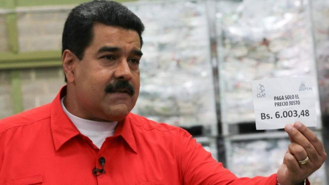 Tổng thống Venezuela Nicolas Maduro. (Ảnh: EPA)