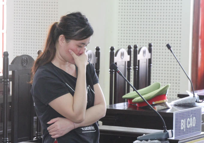 Hà Thị Huyền tại phiên xét xử ngày 18/9.