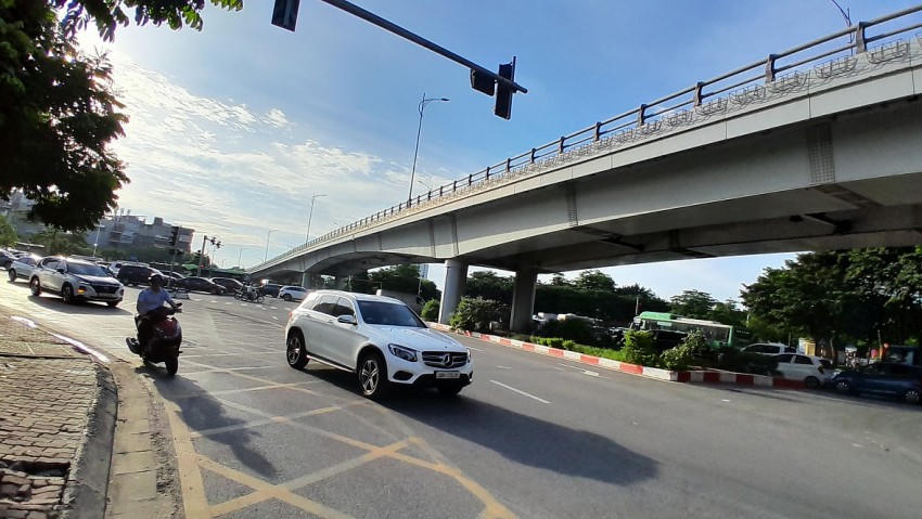 Một đoạn đường Cổ Linh, Long Biên. (Tác giả Châu Anh). Ảnh minh hoạ