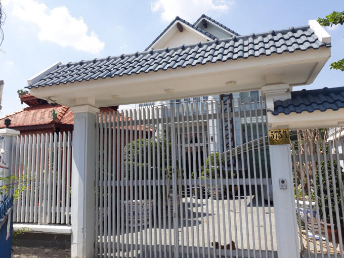 Quy mô căn biệt thự khá hoành tráng của gia đình ông Quí.