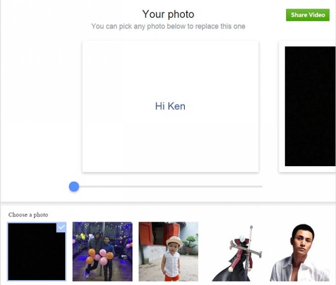 Bước 2: Chỉnh sửa video theo ý thích.