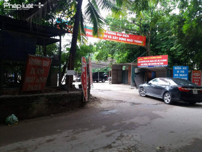 B&atilde;i xe kh&ocirc;ng ph&eacute;p ng&otilde; 106 Ho&agrave;ng Quốc Việt v&igrave; sao