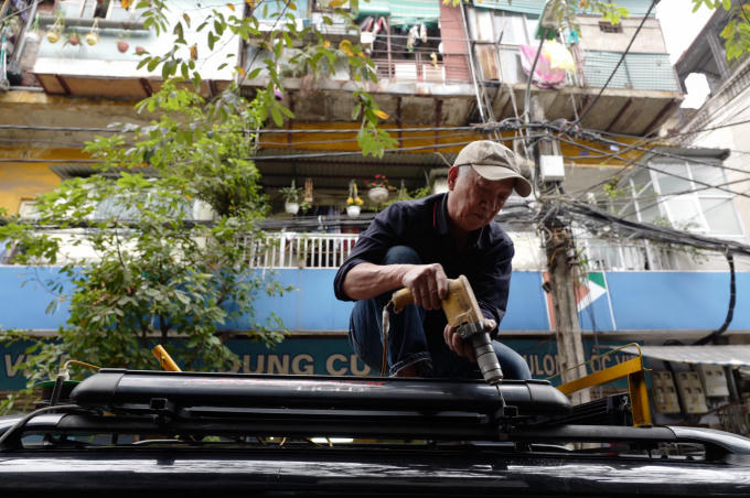 Công đoạn thiết kế, trang trí tỉ mỉ cho "xế hộp".