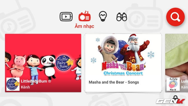 Tab âm nhạc (Ảnh: genk)