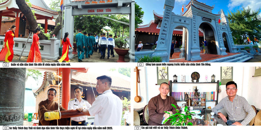 Ánh đạo vàng tỏa rạng phía Trường Sa