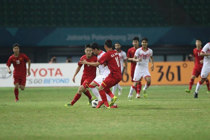 Tuyến giữa U23 Việt Nam đã có một trận đấu không tốt.