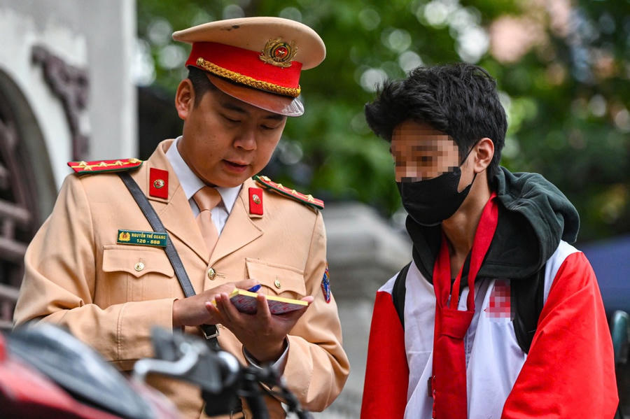 Một học sinh bị xử lý