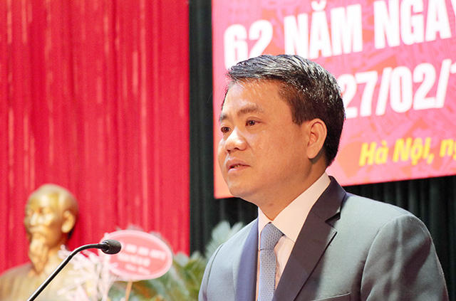 Ông Nguyễn Đức Chung - Chủ tịch UBND TP Hà Nội nói về công tác cải thiện môi trường đang bị ô nhiễm.