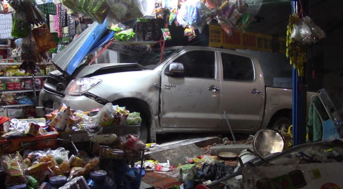 Hiện trường vụ việc (Ảnh: Hà Bắc)
