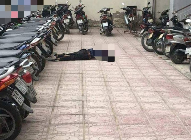 Anh N. tử vong tại hiện trường ngay sau khi rơi từ tòa nhà xuống.