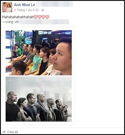 Mọi người phỏng đoán đây chính là bạn trai của cô. Ảnh: internet.