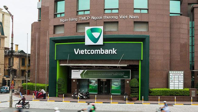 Ngân hàng Vietcombank.