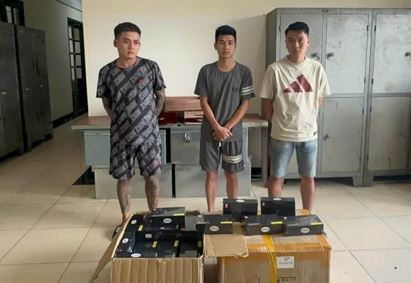 03 đối tượng bị khởi tố. (Ảnh: CAHN)