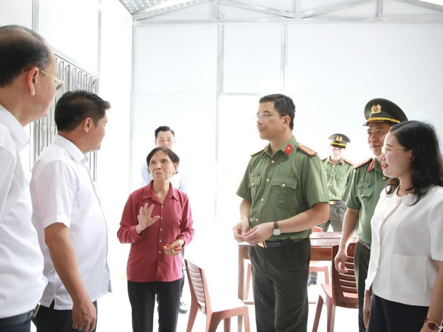Việc làm hết sức cao đẹp, thiết thực và có ý nghĩa to lớn - Ảnh Công an Hà Tĩnh.