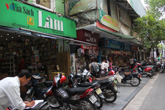 Tuyến phố Đinh Lễ sẽ trở thành phố sách phục vụ nhu cầu bạn đọc.