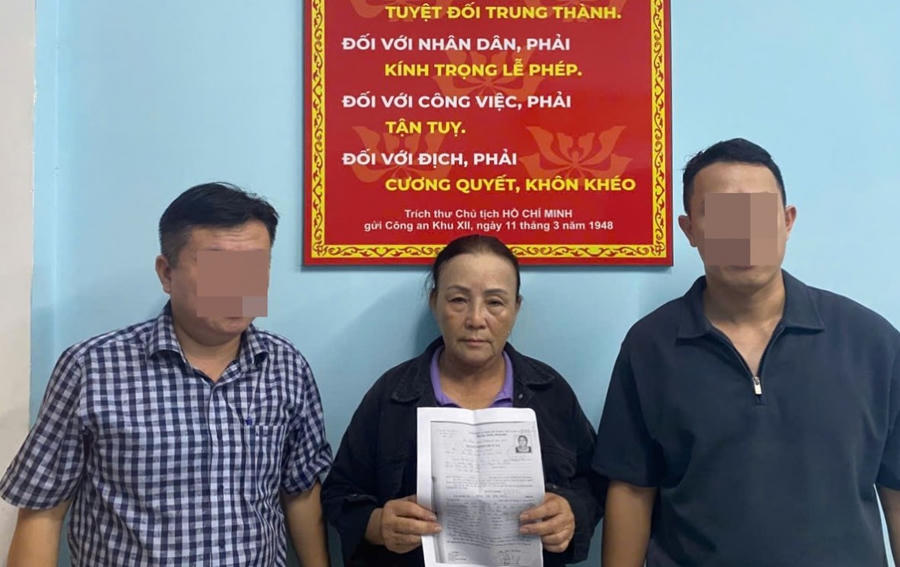 Phan Thị Thu Hiền bị bắt giữ sau 12 năm lẩn trốn - Ảnh Công an Đà Nẵng.