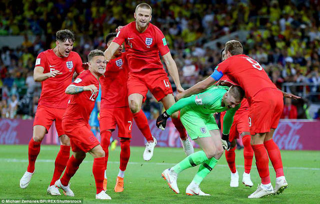 Đội tuyển Anh lần đầu giành chiến thắng ở loạt sút luân lưu tại World Cup