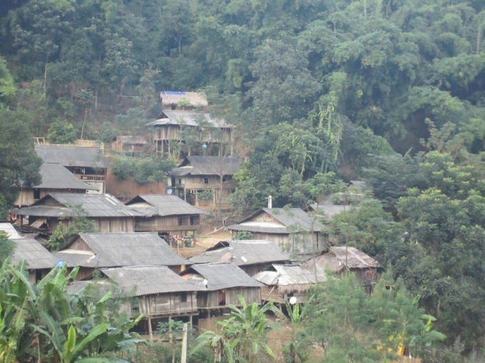 Toàn cảnh bản Chai và bản Lách.