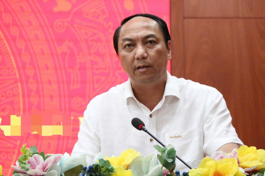 Ông Lâm Minh Thành - Phó Bí thư Tỉnh uỷ, Chủ tịch UBND tỉnh phát biểu tại Hội nghị.