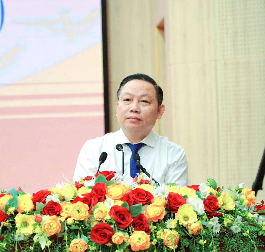 Ông Lê Hữu Toàn - Giám đốc Sở NN&PTNT tỉnh Kiên Giang phát biểu.