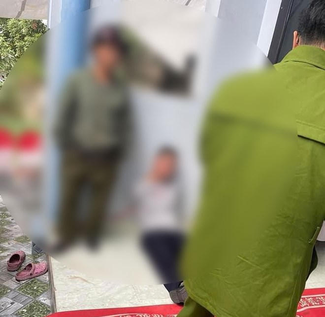 Cô dâu bị người yêu cũ chém 4 nhát trong ngày cưới ở Thái Bình. Ảnh: Quang Bùi MC