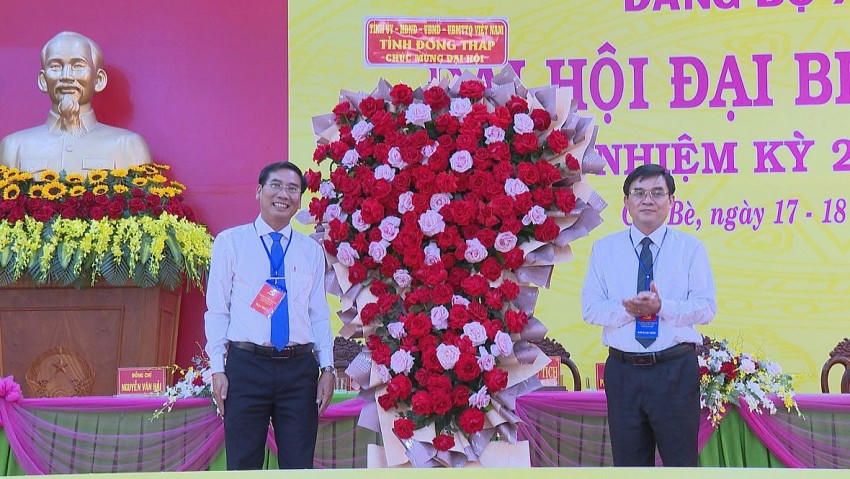 Đảng bộ xã Cái Bè (Đồng Tháp) long trọng tổ chức Đại hội đại biểu lần thứ I, nhiệm kỳ 2025-2030