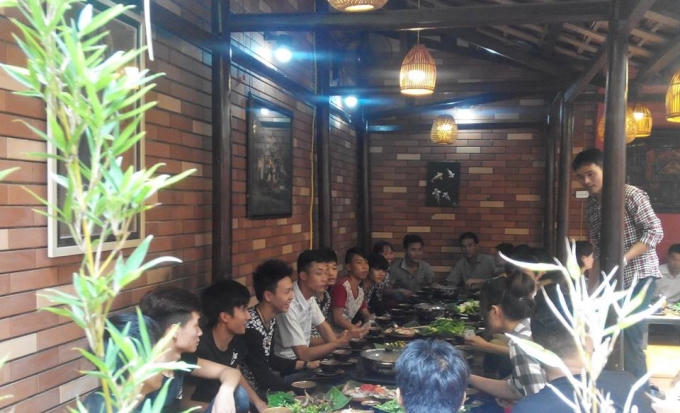 Không gian đẹp và rộng dãi