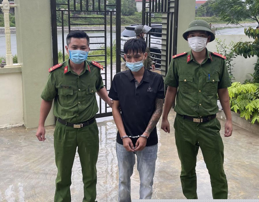 Đối tượng Nguyễn Văn Cường. (Ảnh: Công an Thanh Hóa)