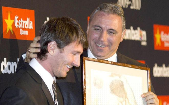 Hristo Stoichkov luôn dành tình cảm đặc biệt cho Messi.