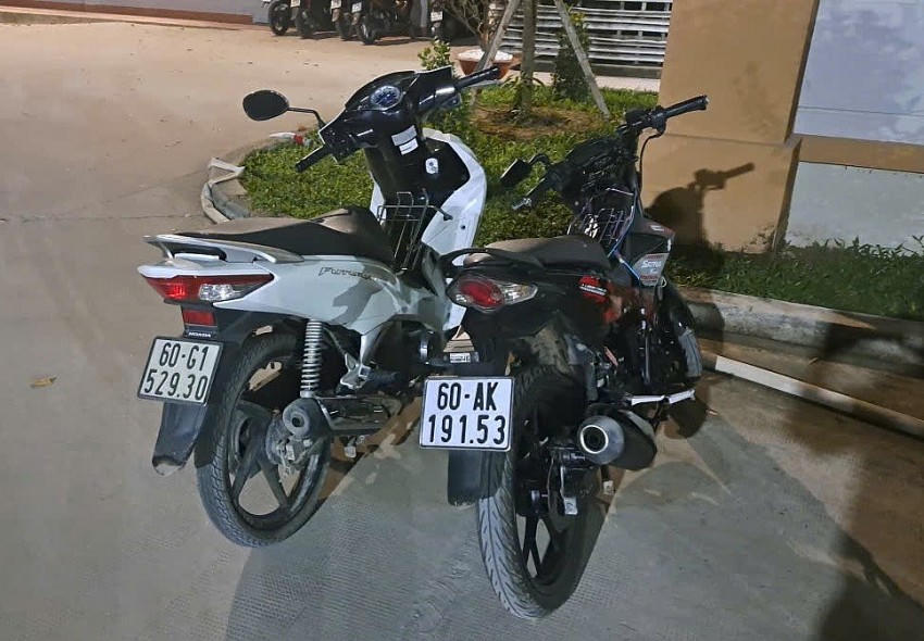 Xe máy các đối tượng sử dụng.