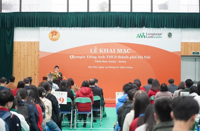 401 trường tham gia cuộc thi Olympic Tiếng Anh
