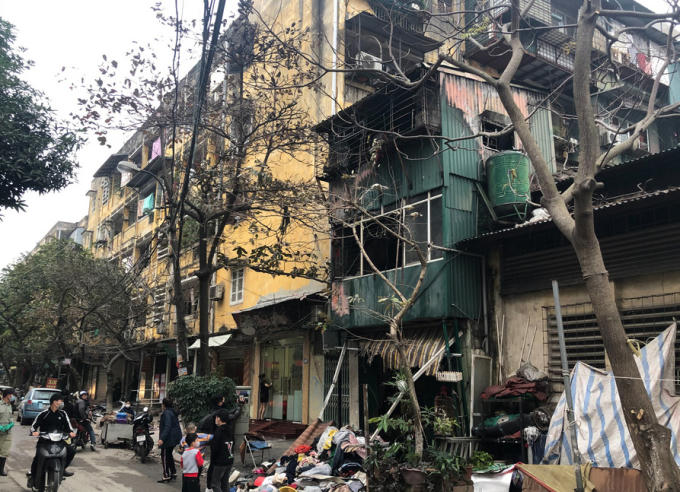 Hiện trường sự việc sau vụ cháy