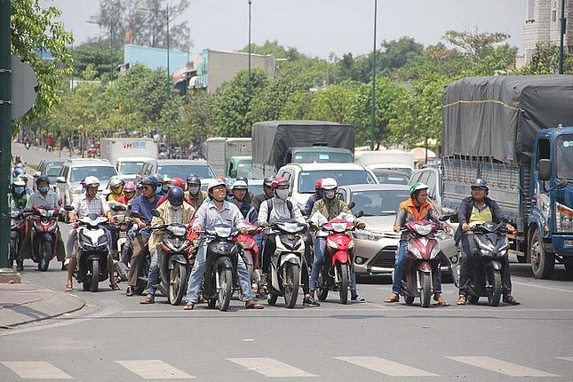 Nhiều nơi nắng nóng gay gắt trên 38 độ C.