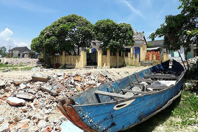 Làng chài Nam Ô tan hoang, sẽ chỉ còn trong ký ức.