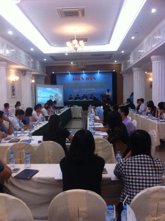 Diễn đàn Hỗ trợ doanh nghiệp nhỏ và vừa tăng cường khả năng tiếp cận vốn phục vụ sản xuất, kinh doanh.