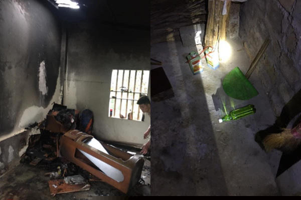 Hiện trường vụ việc trên