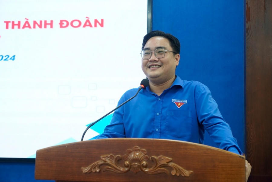 Đồng chí Ngô Minh Hải, tân Bí thư Thành Đoàn TP.HCM.