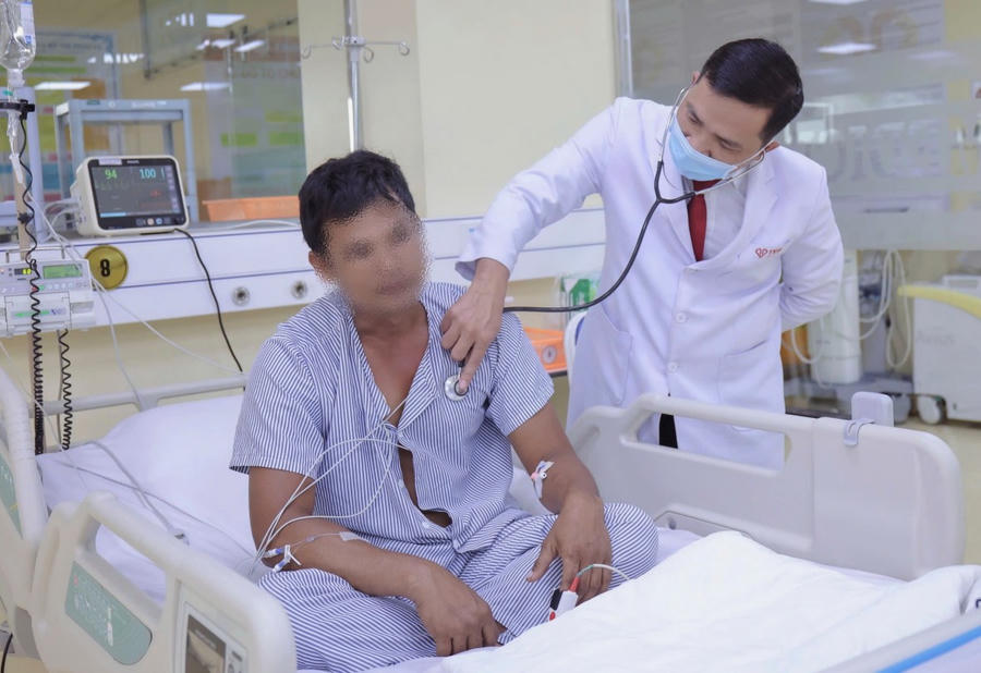 Hiện sức khỏe bệnh nhân H.N đã ổn định, không còn cảm thấy mệt mỏi hay khó thở, dự kiến xuất viện trong vài ngày tới.