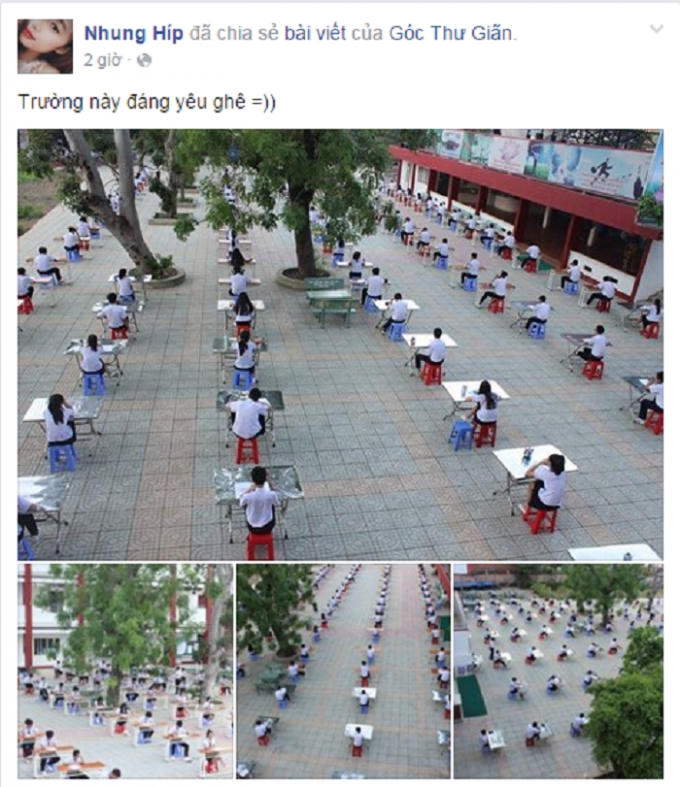 Những hình ảnh xuất hiện trên Facebook từ sáng nay 25/12.