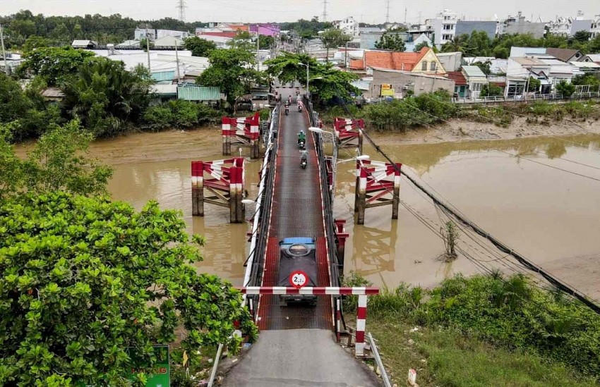 Cầu Rạch Tôm hiện tại.
