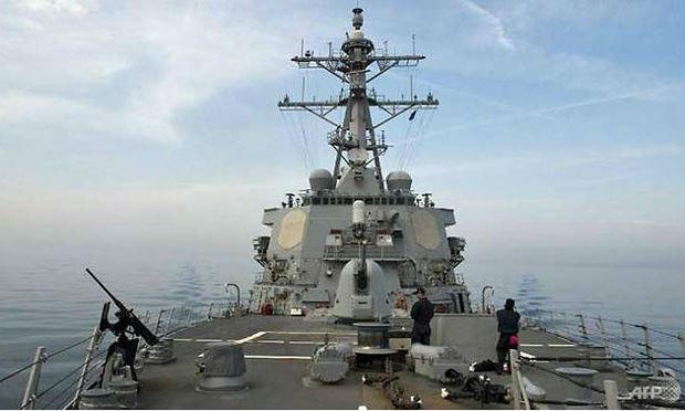 Tàu khu trục USS Donald Cook của Mỹ đã được điều tới đông Địa Trung Hải.