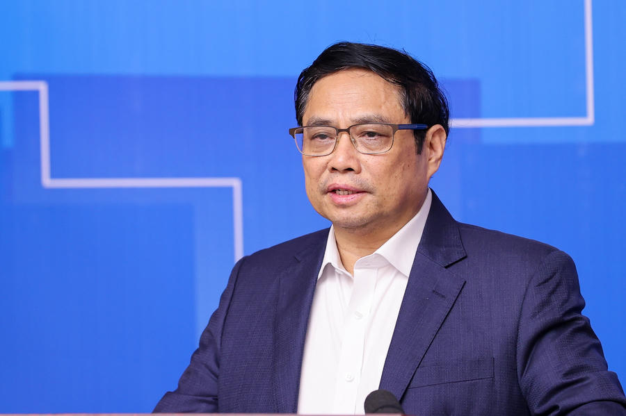 Thủ tướng dành nhiều thời gian phân tích về vị trí, vai trò, tiềm năng, thế mạnh của đô thị