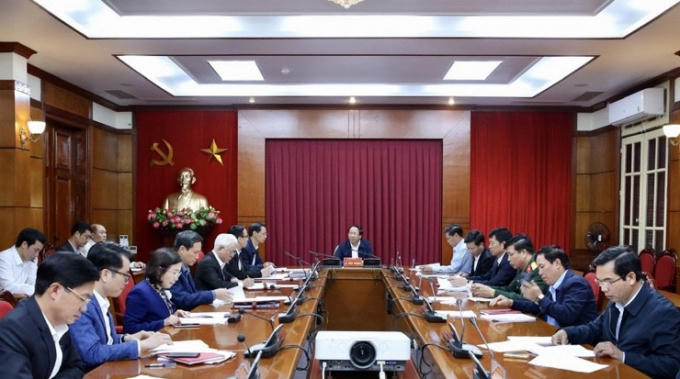 Quang cảnh cuộc họp.