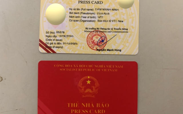 Hải Phòng: Tạm giữ hình sự người giả nhà báo để xin CSGT bỏ qua lỗi vi phạm