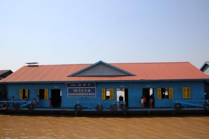 Ngôi trường mới khang trang này sẽ giúp các em nhỏ theo đuổi khát khao học tập.