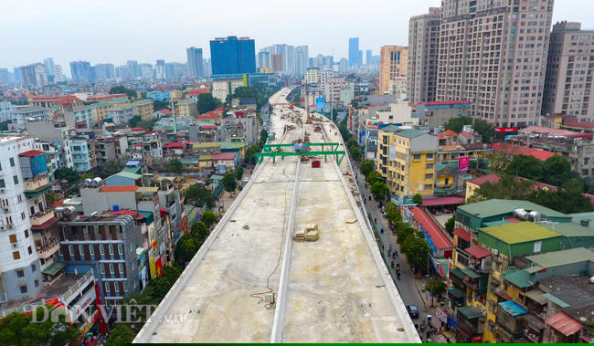 toan canh tuyen duong 9.400 ty o ha noi sau gan 2 nam thi cong hinh anh 2