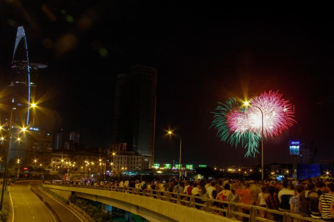 Chất lượng của chương trình bắn pháo hoa năm nay nhận được rất nhiều lời khen ngợi từ người dân.